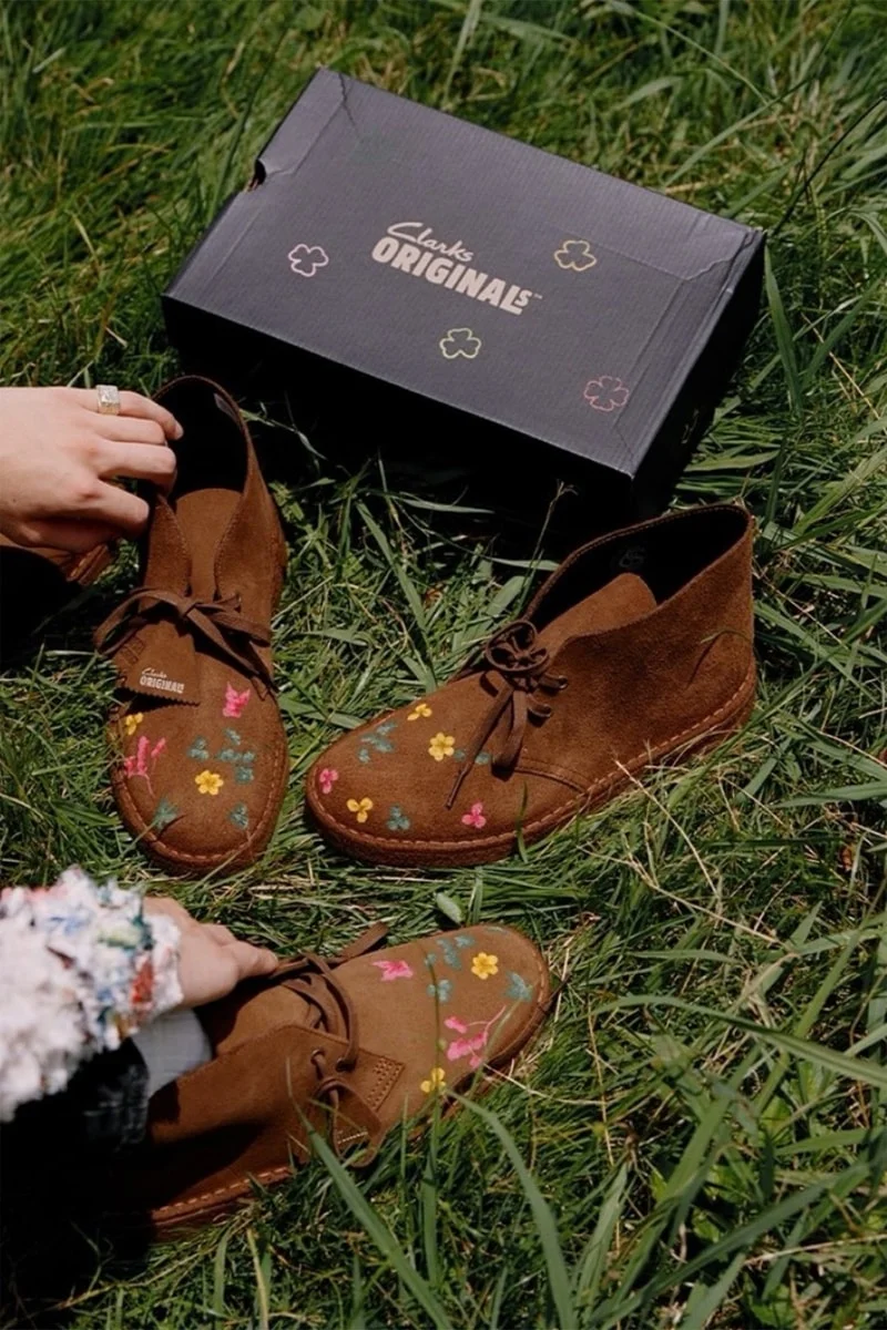 MASU и Clarks: коллаборация, в которой Desert Boot расцвел яркими цветами