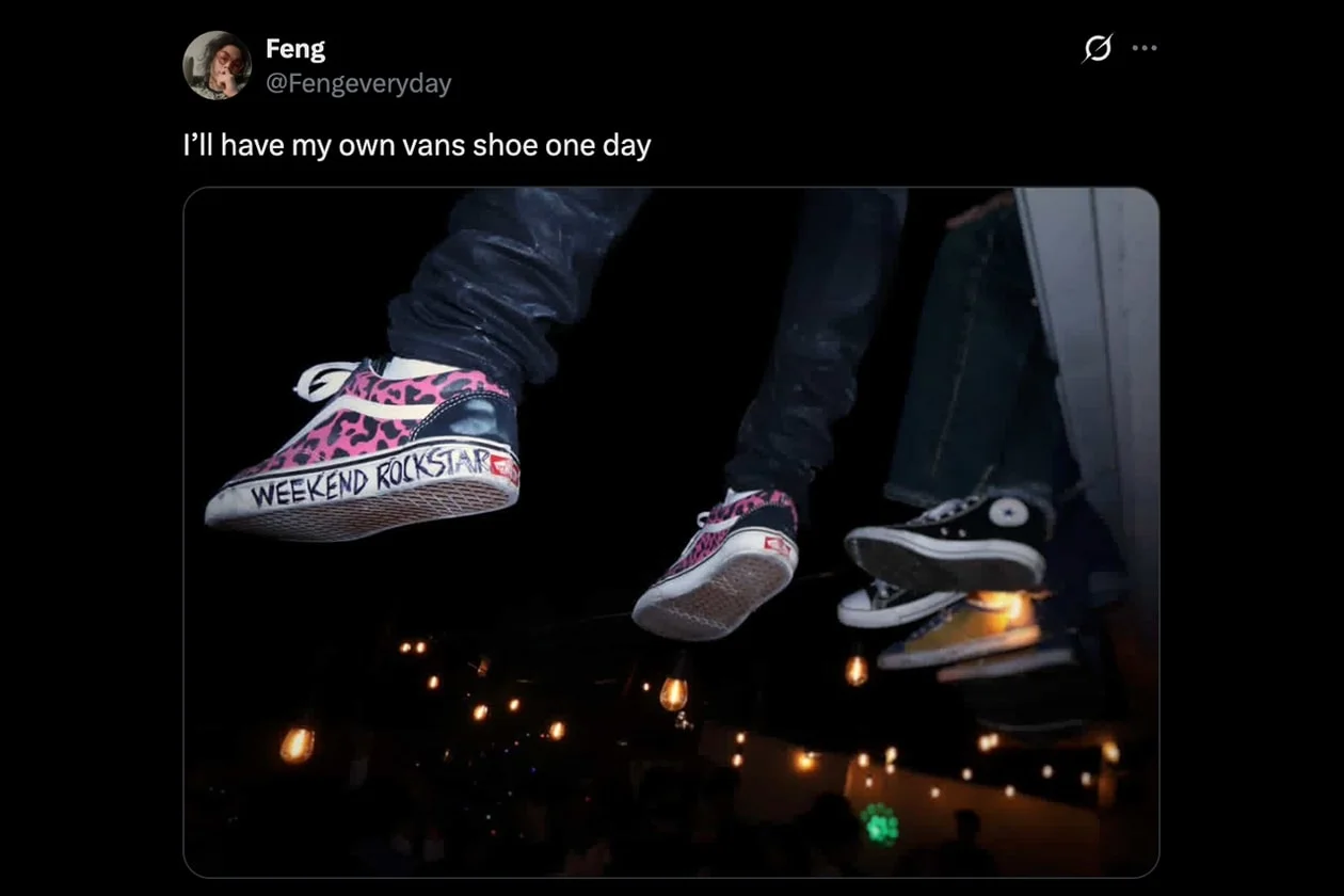 Кампания Vans на осень 2026? Фенг точно будет там!