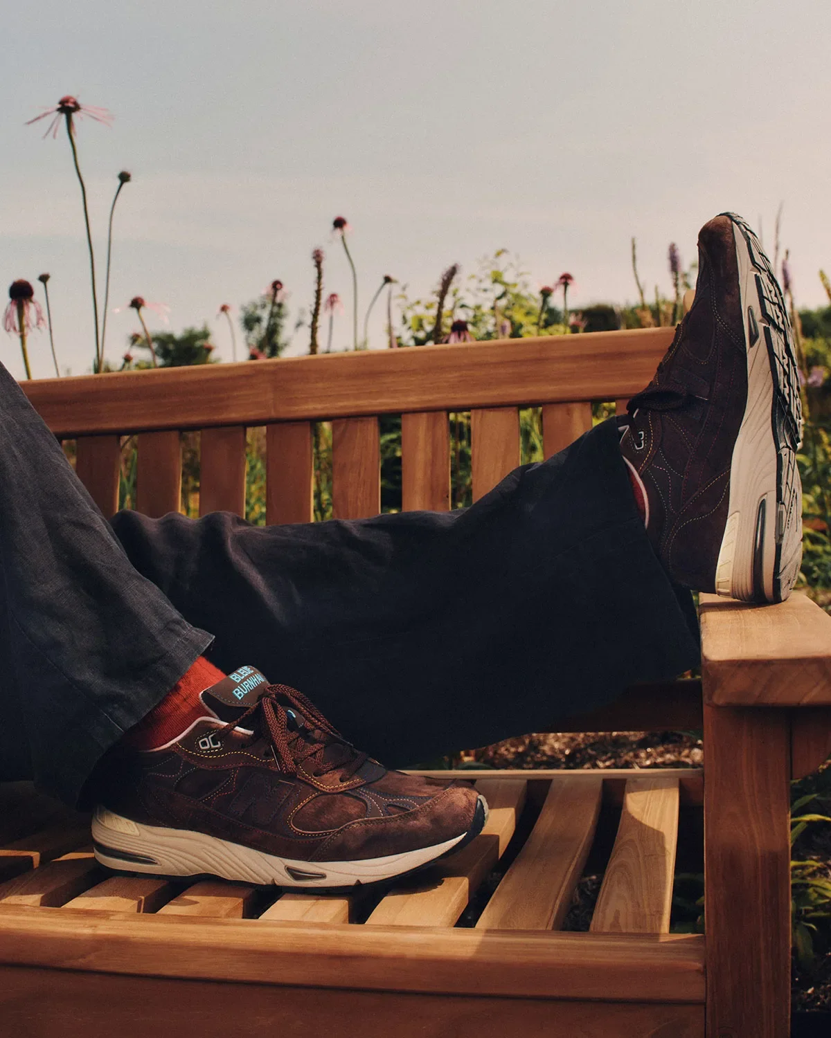 New Balance 991v1 x Bleue Burnham: коллаборация, вдохновлённая садом