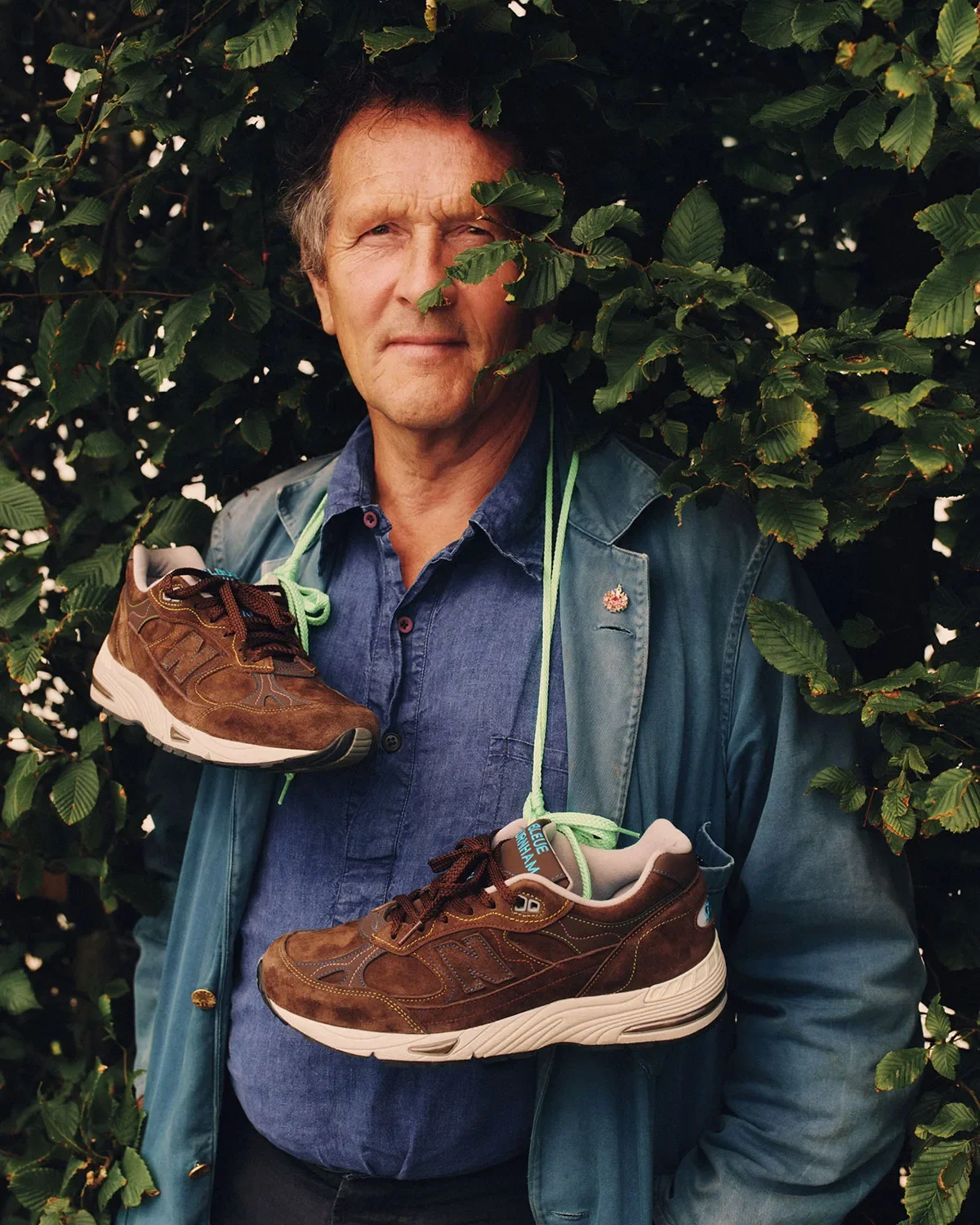 New Balance 991v1 x Bleue Burnham: коллаборация, вдохновлённая садом