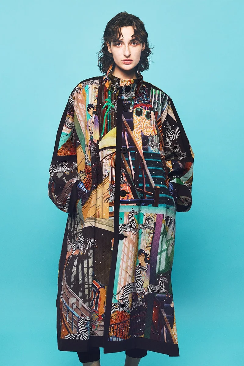 A-POC ABLE ISSEY MIYAKE и Tomokazu Matsuyama переводят живопись в носимые текстили через проект TYPE-XII
