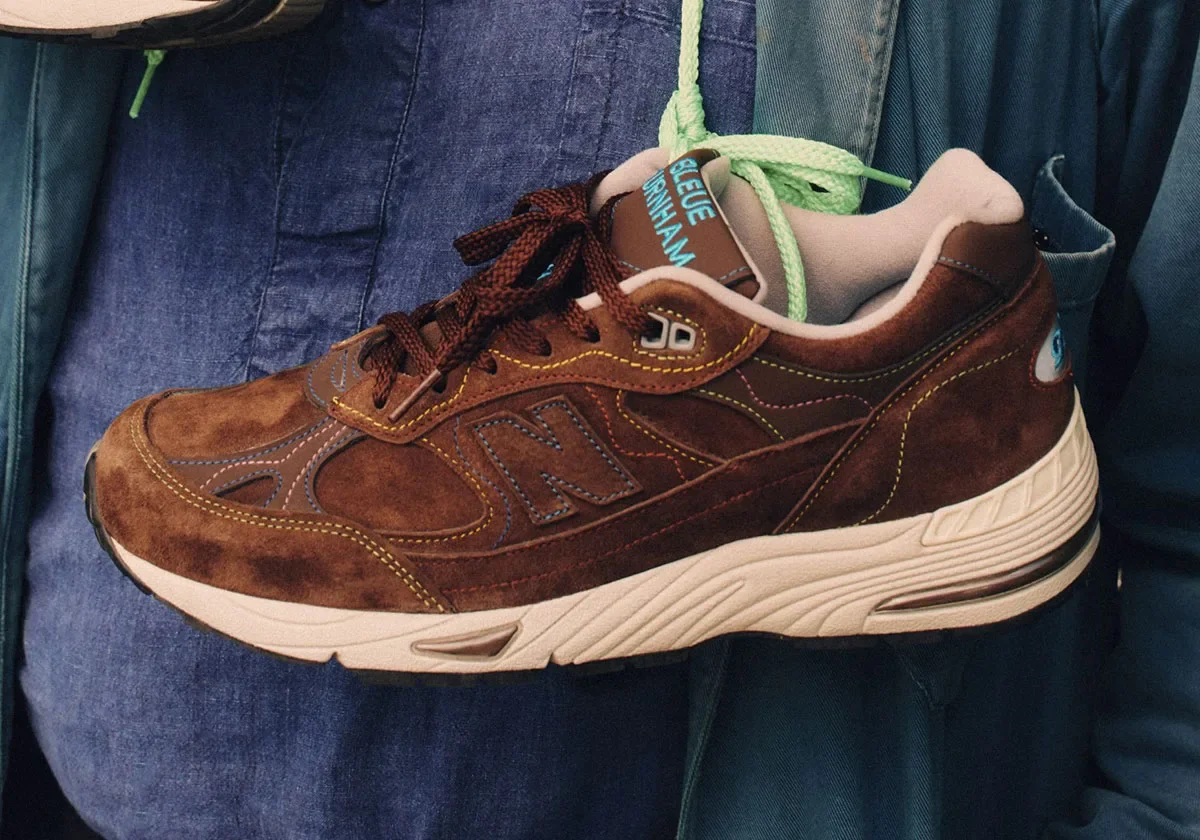 New Balance 991v1 x Bleue Burnham: коллаборация, вдохновлённая садом