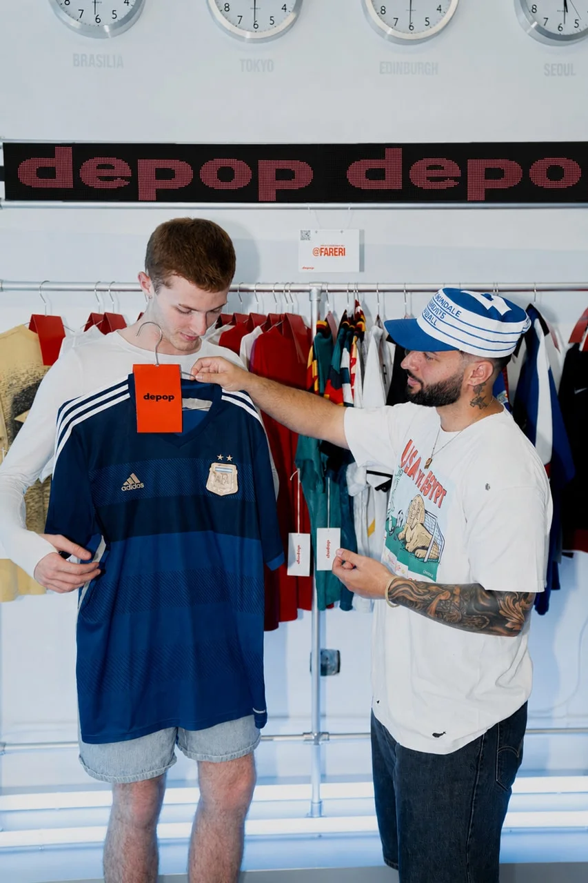 Посещение магазина: Fareri Vintage в Depop Clubhouse
