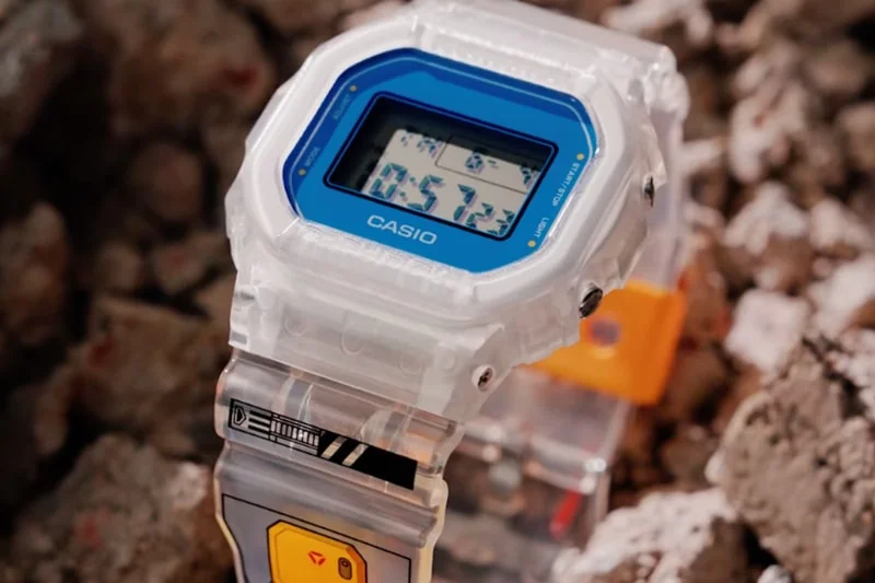 Часы G-SHOCK DW-5600, вдохновлённые RX-78-2 Gundam, — новая находка для фанатов