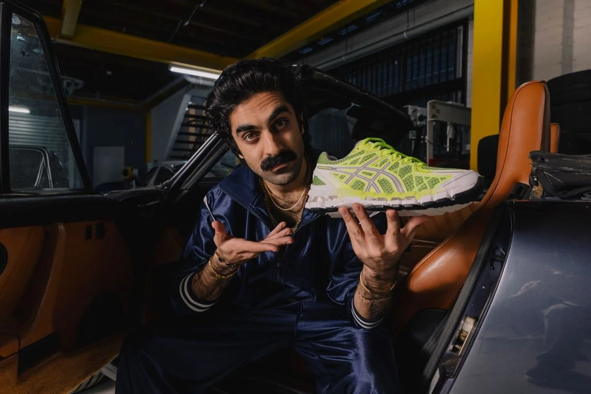 Яркие шаги: пятая коллаборация Asics и Up There