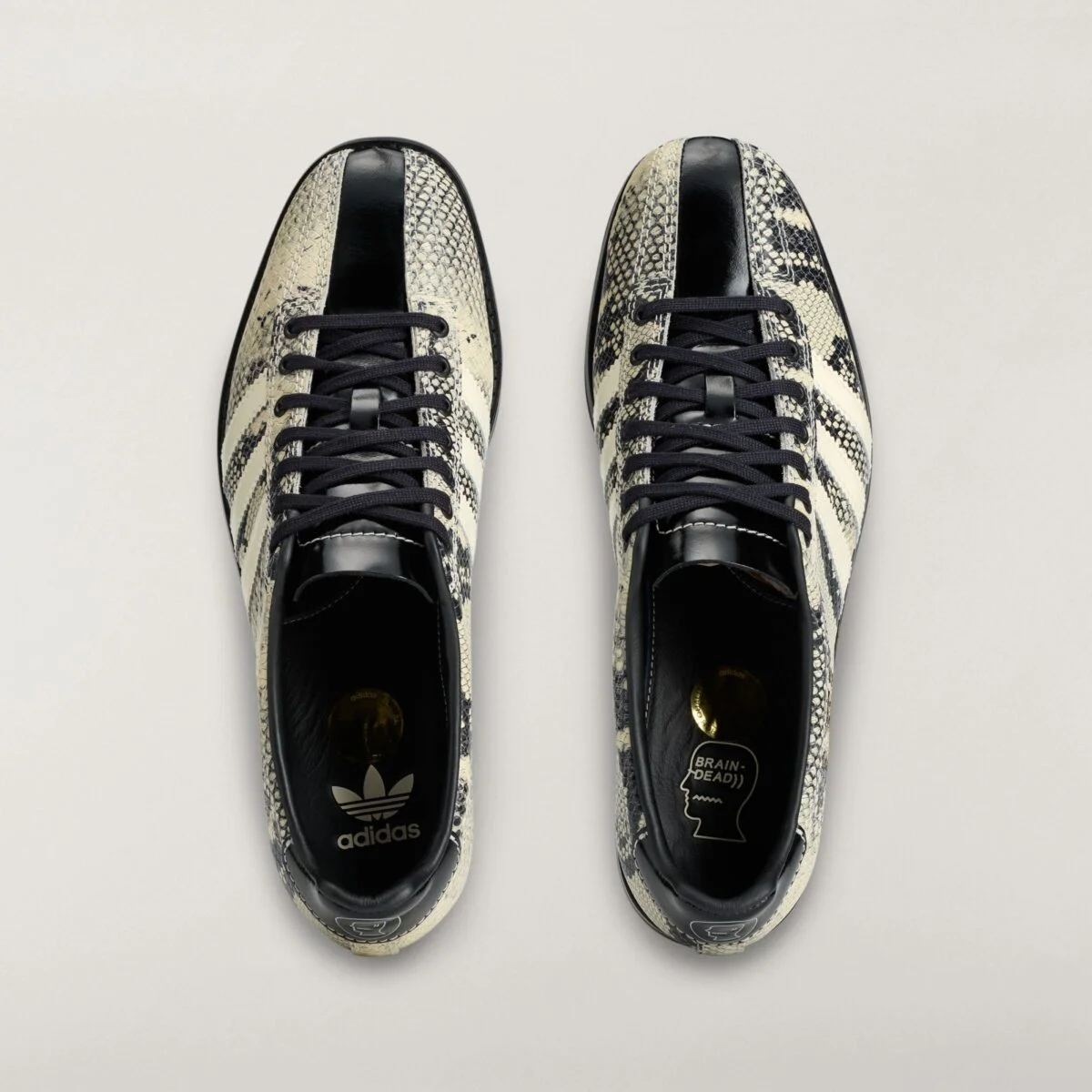 Brain Dead x adidas Samba Bowling “Змеиная кожа”
