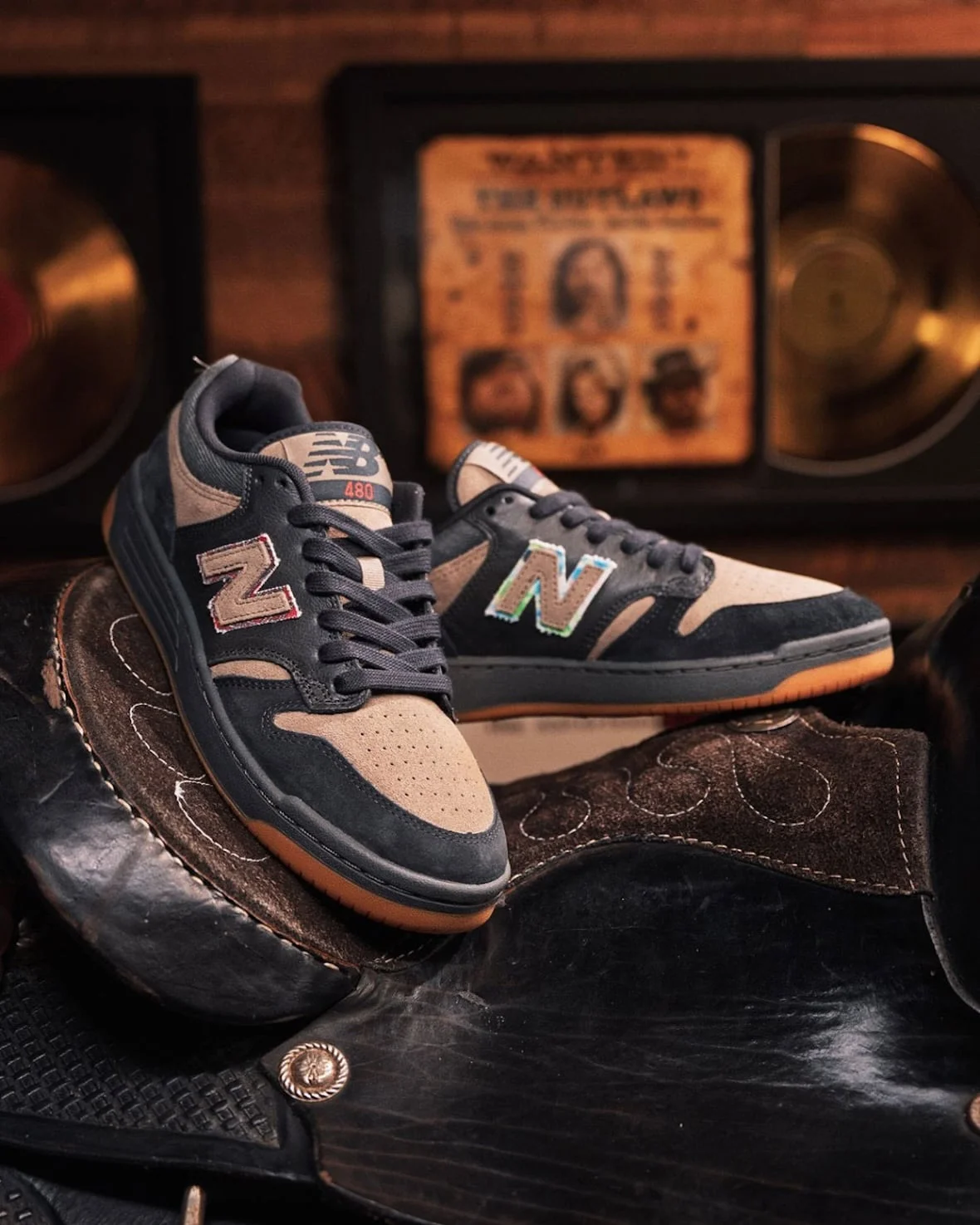 Новая коллаборация No Comply и New Balance: «Хиппи и ковбои» на модели 480