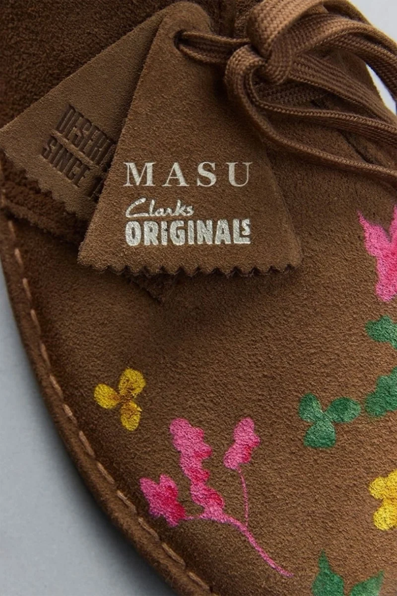 MASU и Clarks: коллаборация, в которой Desert Boot расцвел яркими цветами