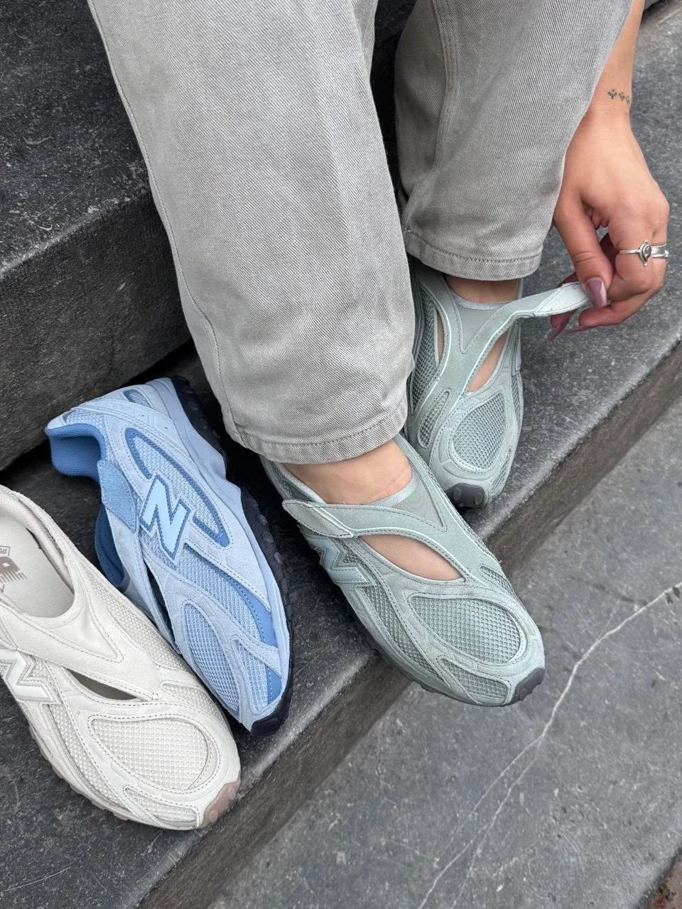 Новая минималистичная версия 204V на липучках от New Balance