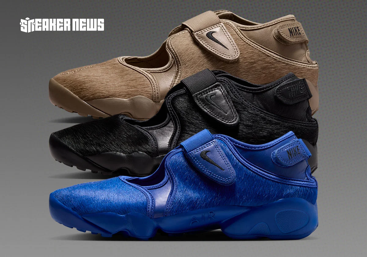 Nike представляет дроп кроссовок Air Rift в коллекции «Pony Hair Pack»