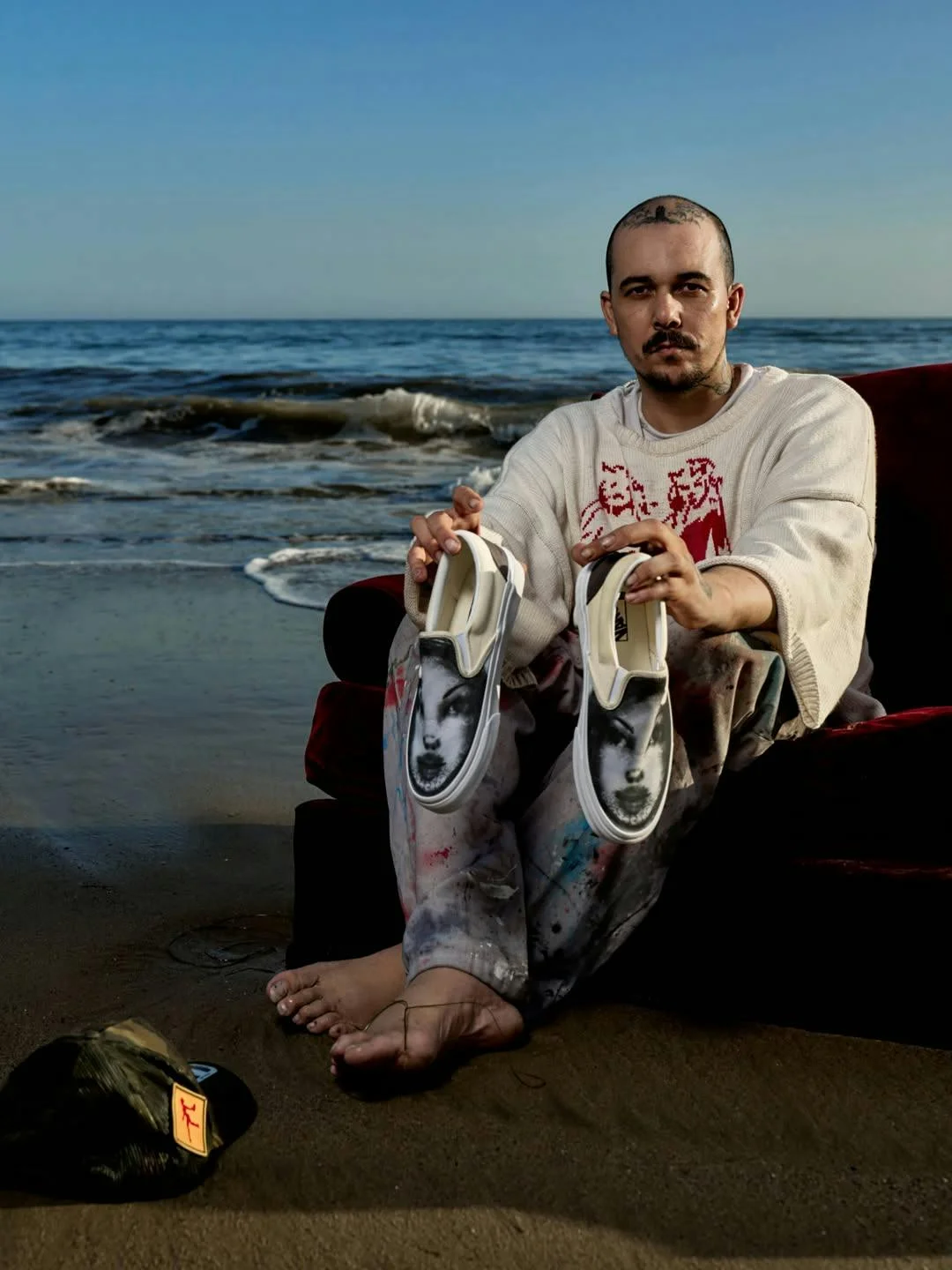 Взгляни на новые слайды Vans с портретом как на произведение искусства
