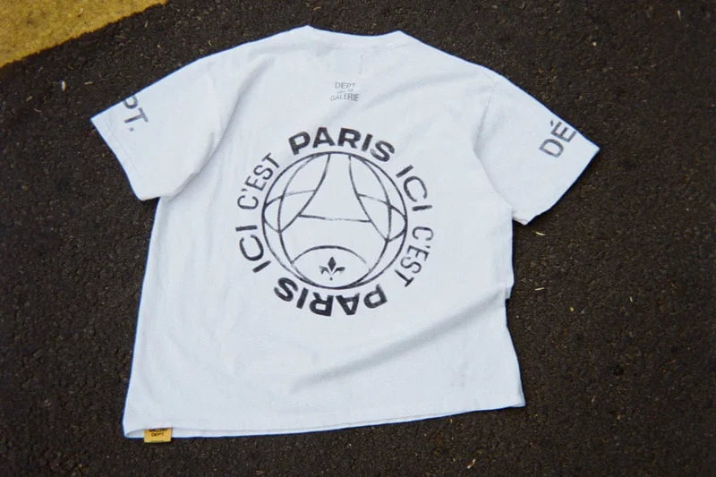 GALLERY DEPT. и Paris Saint-Germain представляют лимитированную футболку 'Я люблю Париж'
