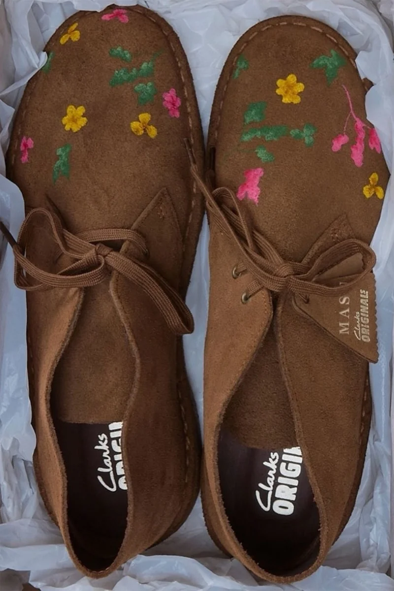 MASU и Clarks: коллаборация, в которой Desert Boot расцвел яркими цветами
