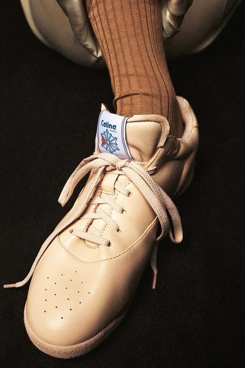 Celine переосмысляет Reebok Freestyle Lo в парижском стиле