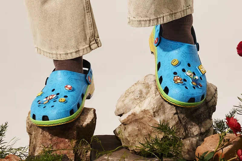 Nintendo и Crocs объединяются для коллекции 'Супер Марио'