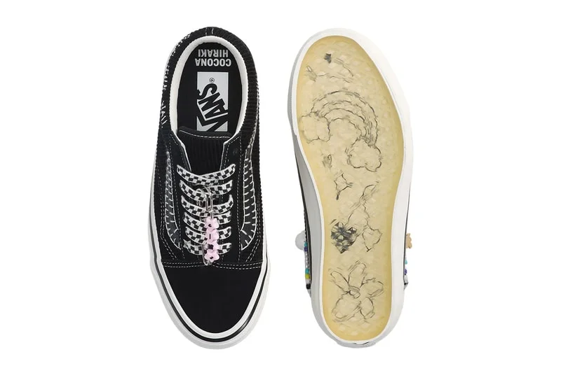 Vans и Cocona Hiraki вернулись с игривыми Premium Old Skool в «черном» цвете