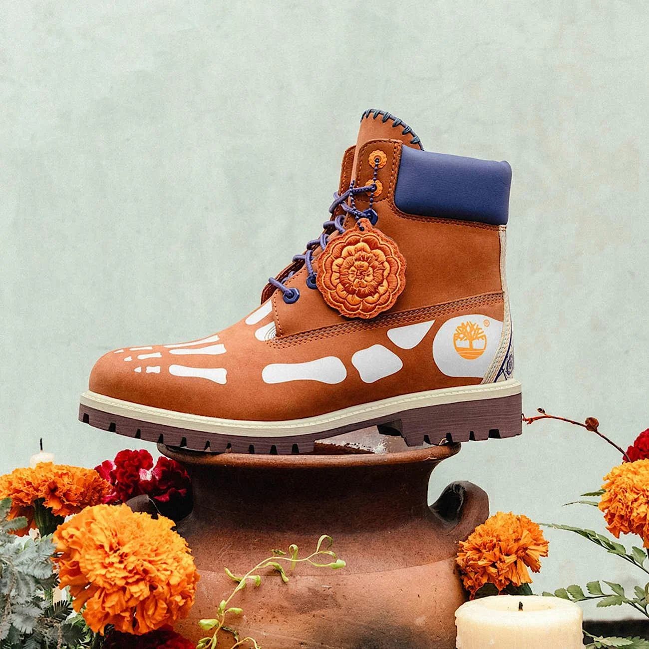 Ботинки Timberland с костяным дизайном готовы к Хэллоуину