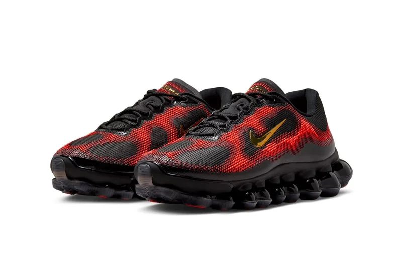 Nike представляет футуристичные Air Liquid Max в цвете 'Black/Team Red'