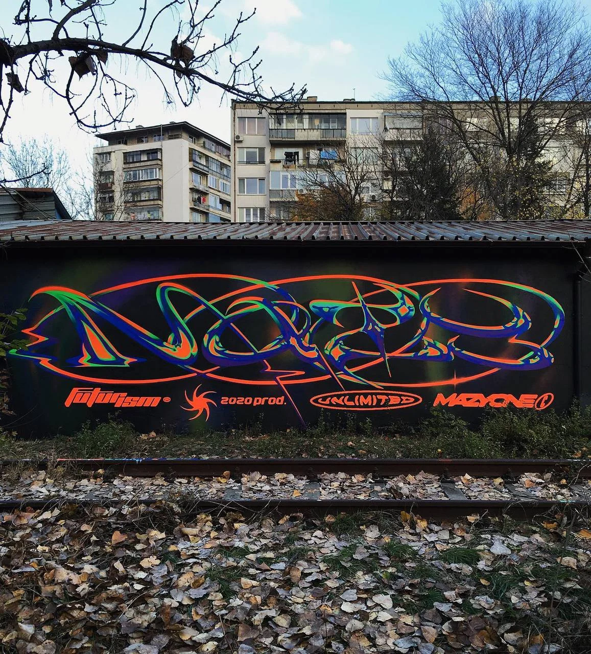 Mazeone — один из самых уважаемых граффити-художников Болгарии с более чем 25-летним опытом