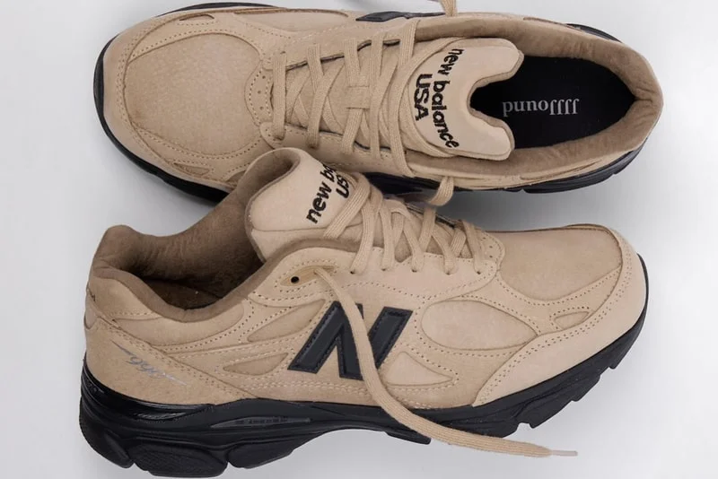 JJJJound и New Balance представляют 990v3 в цвете тан